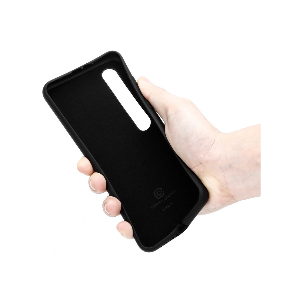 Hurtownia GSM - Etui Crong színes borítás Xiaomi Mi 10 (fekete) - CRG225 - {ean13} - Hurt