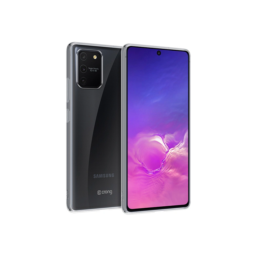 Hurtownia GSM - Etui Crong Crystal Slim Cover Samsung Galaxy S10 Lite (průhledný) - CRG228 - {ean13} - Hurt