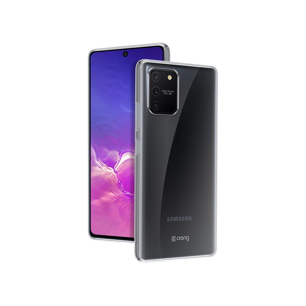 Hurtownia GSM - Etui Crong Crystal Slim Cover Samsung Galaxy S10 Lite (průhledný) - CRG228 - {ean13} - Hurt