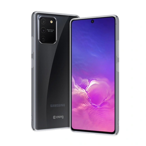 Etui Crong Crystal Slim Cover Samsung Galaxy S10 Lite (przezroczysty)
