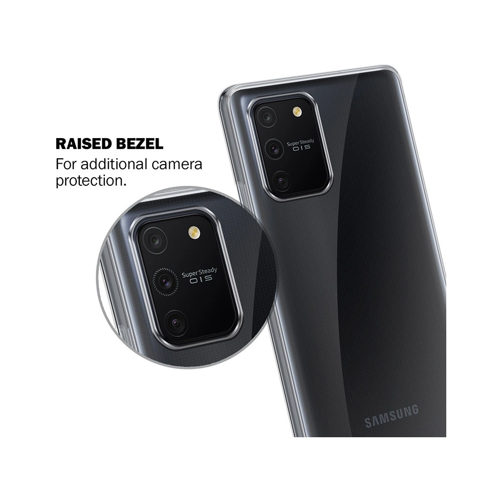 Wholesale Crong Crystal Slim Cover Samsung Galaxy S10 Lite (clear) - CRG228 - {ean13} - Hurt