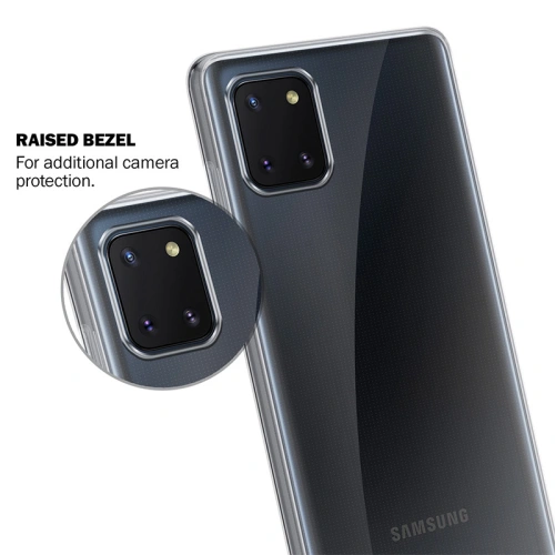 Etui Crong Crystal Slim Cover Samsung Galaxy Note 10 Lite (przezroczysty)