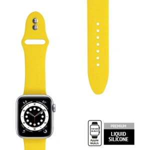 Hurtownia GSM - Pasek Crong Liquid Apple Watch 4/5/6/7/SE/8/9/10 40/41/42mm (galben) - CRG231 - {ean13} - Hurt
