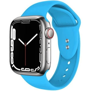 Hurtownia GSM - Pasek Crong Liquid Apple Watch 4/5/6/7/SE/8/9/10 40/41/42mm (albastru) - CRG233 - {ean13} - Hurt