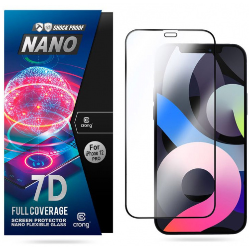 Crong Distributor - 5907731985635 - CRG239 - Crong 7D Nano Flexible Glass Apple iPhone 12/12 Pro - B2B homescreen