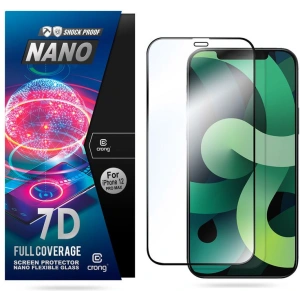 Hurtownia GSM - Hybridní sklo Crong 7D Nano Flexible Glass Apple iPhone 12 Pro Max - CRG240 - {ean13} - Hurt
