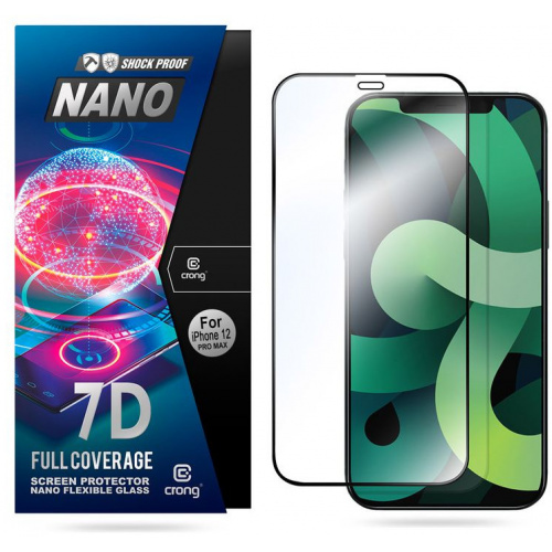Crong Distributor - 5907731985642 - CRG240 - Crong 7D Nano Flexible Glass Apple iPhone 12 Pro Max - B2B homescreen