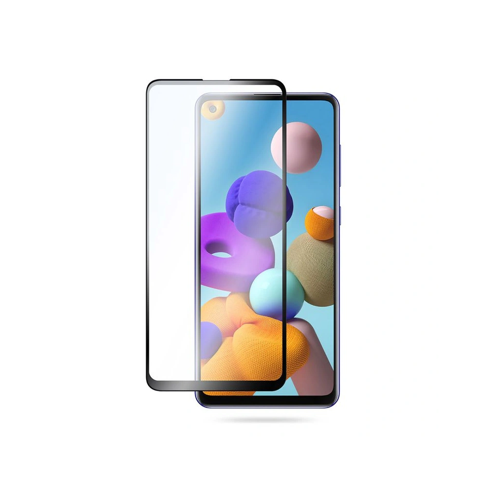 Hurtownia GSM - Hybriertes Glas Crong 7D Nano Flexibles Glas Samsung Galaxy A21s - CRG241 - {ean13} - Hurt