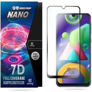 Wholesale Crong 7D Nano Flexible Glass Samsung Galaxy M21 - CRG242 - {ean13} - Hurt