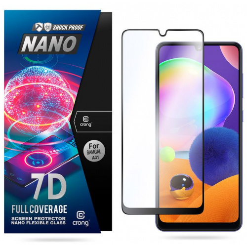 Crong Distributor - 5907731985673 - CRG243 - Crong 7D Nano Flexible Glass Samsung Galaxy A31 - B2B homescreen