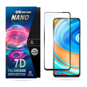Hurtownia GSM - Hybriertes Glas Crong 7D Nano Flexibles Glas Xiaomi Redmi Note 9 Pro - CRG247 - {ean13} - Hurt