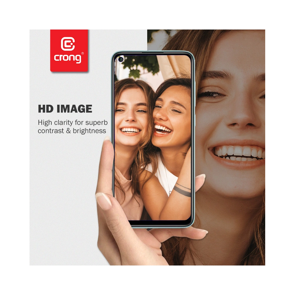 Hurtownia GSM - Hibrid üveg Crong 7D Nano Rugalmas Üveg Xiaomi Mi 10 Lite - CRG248 - {ean13} - Hurt