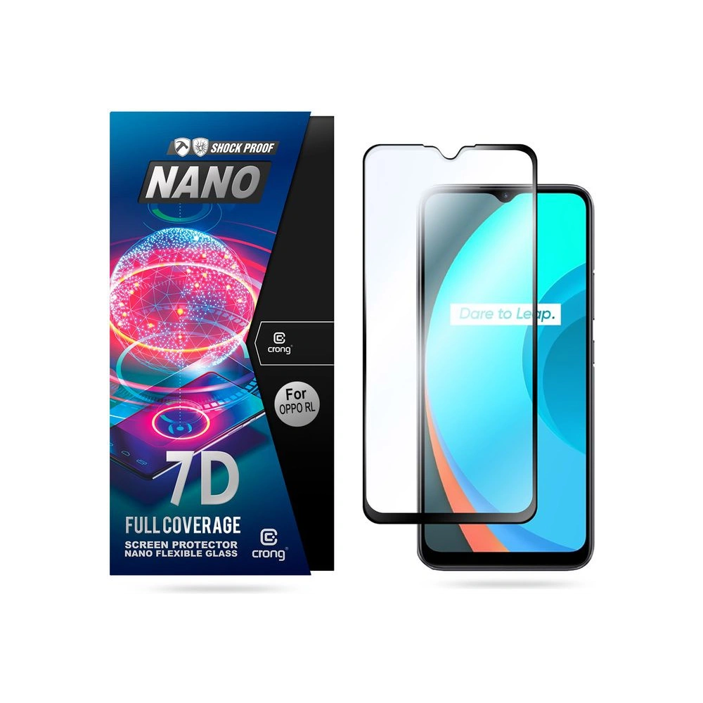 Hurtownia GSM - Hybidní sklo Crong 7D Nano Flexible Glass realme C11 - CRG249 - {ean13} - Hurt