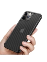 Etui Crong Hybrid Carbon Apple iPhone 12 mini (černý)