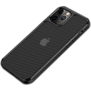 Hurtownia GSM - Etui Crong Hybrid Carbon Apple iPhone 12 Pro Max (černý) - CRG252 - {ean13} - Hurt