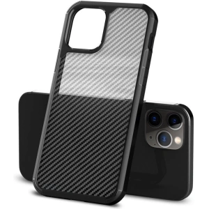 Hurtownia GSM - Etui Crong Hybrid Carbon Apple iPhone 12 Pro Max (černý) - CRG252 - {ean13} - Hurt