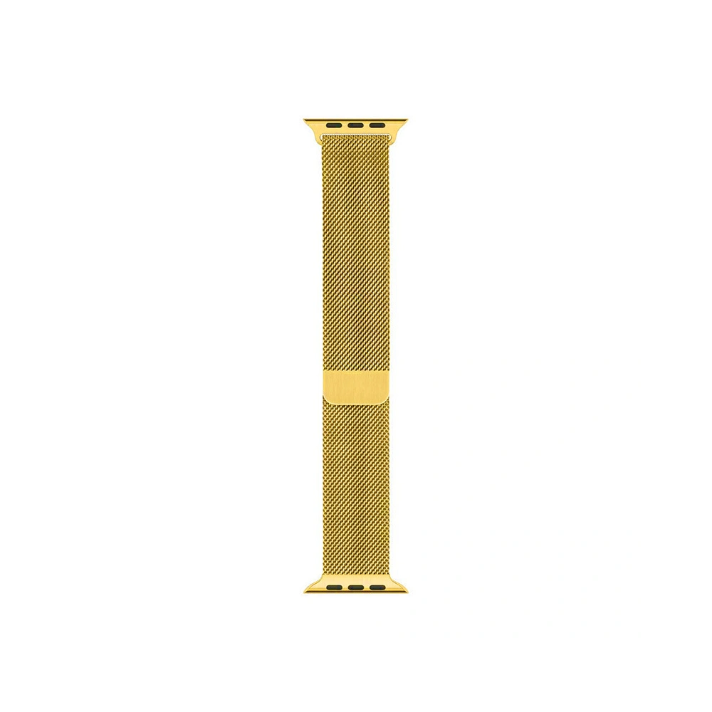 Hurtownia GSM - Armband Crong Milano Steel Apple Watch 4/5/6/7/SE/8/9/Ultra 44/45/49mm (gold) - CRG253 - {ean13} - Hurt