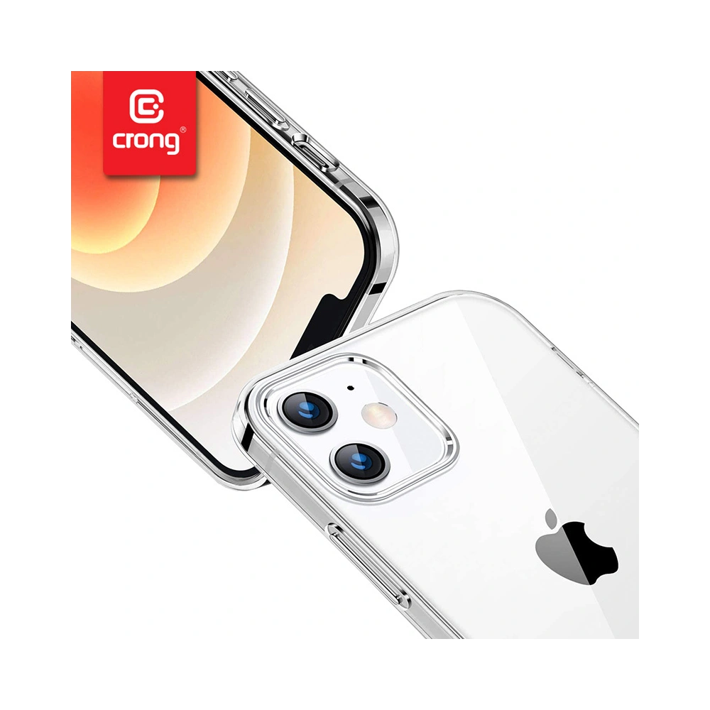 Hurtownia GSM - Etui Crong Crystal Slim Cover Apple iPhone 12 mini (átlátszó) - CRG254 - {ean13} - Hurt