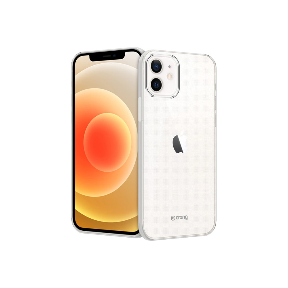 Hurtownia GSM - Etui Crong Crystal Slim Cover Apple iPhone 12/12 Pro (átlátszó) - CRG255 - {ean13} - Hurt