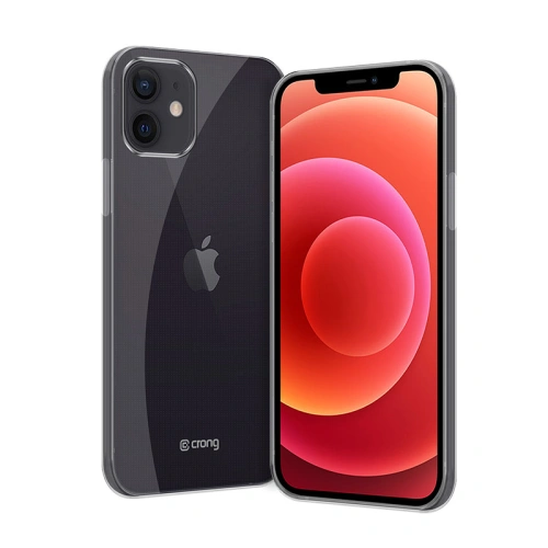 Etui Crong Crystal Slim Cover Apple iPhone 12/12 Pro (przezroczysty)