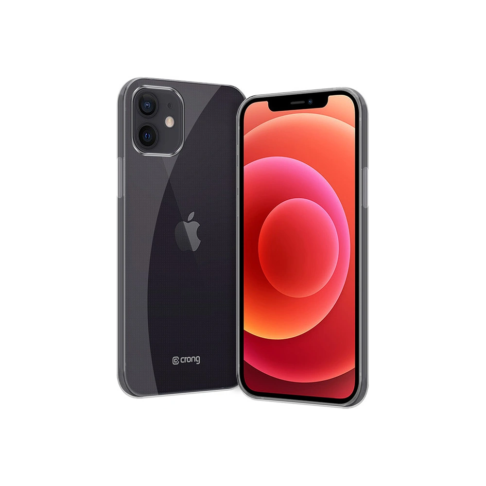 Hurtownia GSM - Etui Crong Crystal Slim Cover Apple iPhone 12/12 Pro (átlátszó) - CRG255 - {ean13} - Hurt