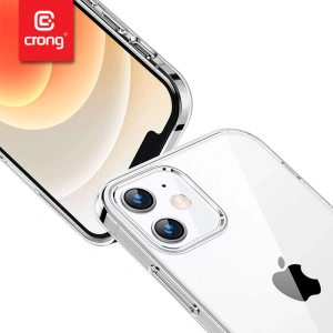 Hurtownia GSM - Etui Crong Crystal Slim Cover Apple iPhone 12/12 Pro (průhledný) - CRG255 - {ean13} - Hurt