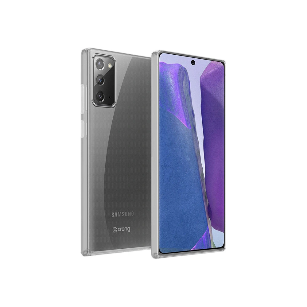 Hurtownia GSM - Etui Crong Crystal Slim Cover Samsung Galaxy Note 20 (průhledný) - CRG257 - {ean13} - Hurt