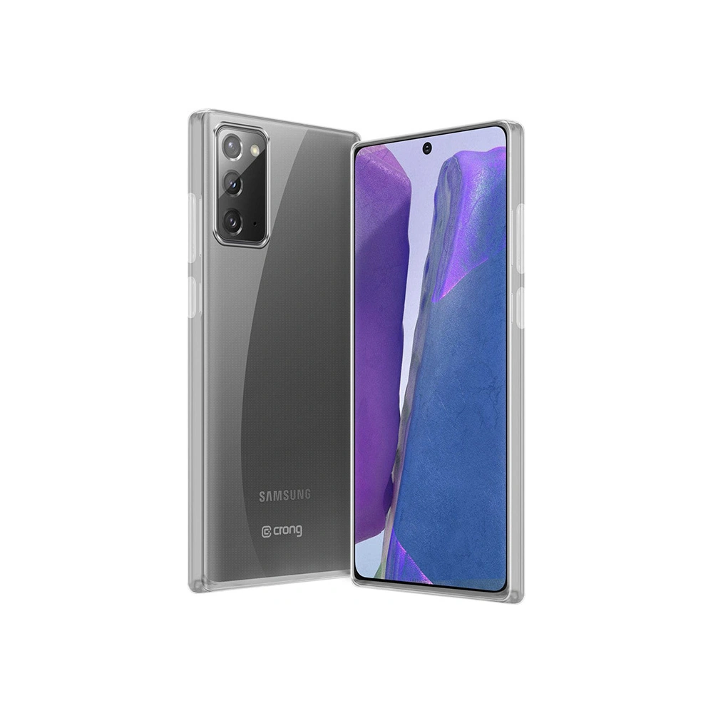 Hurtownia GSM - Etui Crong Crystal Slim Cover Samsung Galaxy Note 20 (průhledný) - CRG257 - {ean13} - Hurt