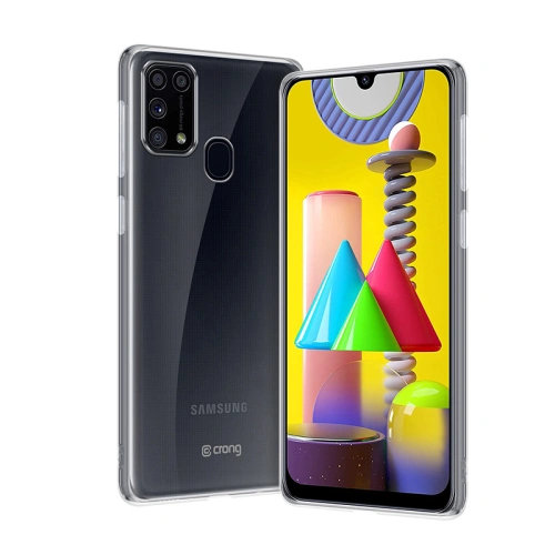 Etui Crong Crystal Slim Cover Samsung Galaxy M31 (przezroczysty)