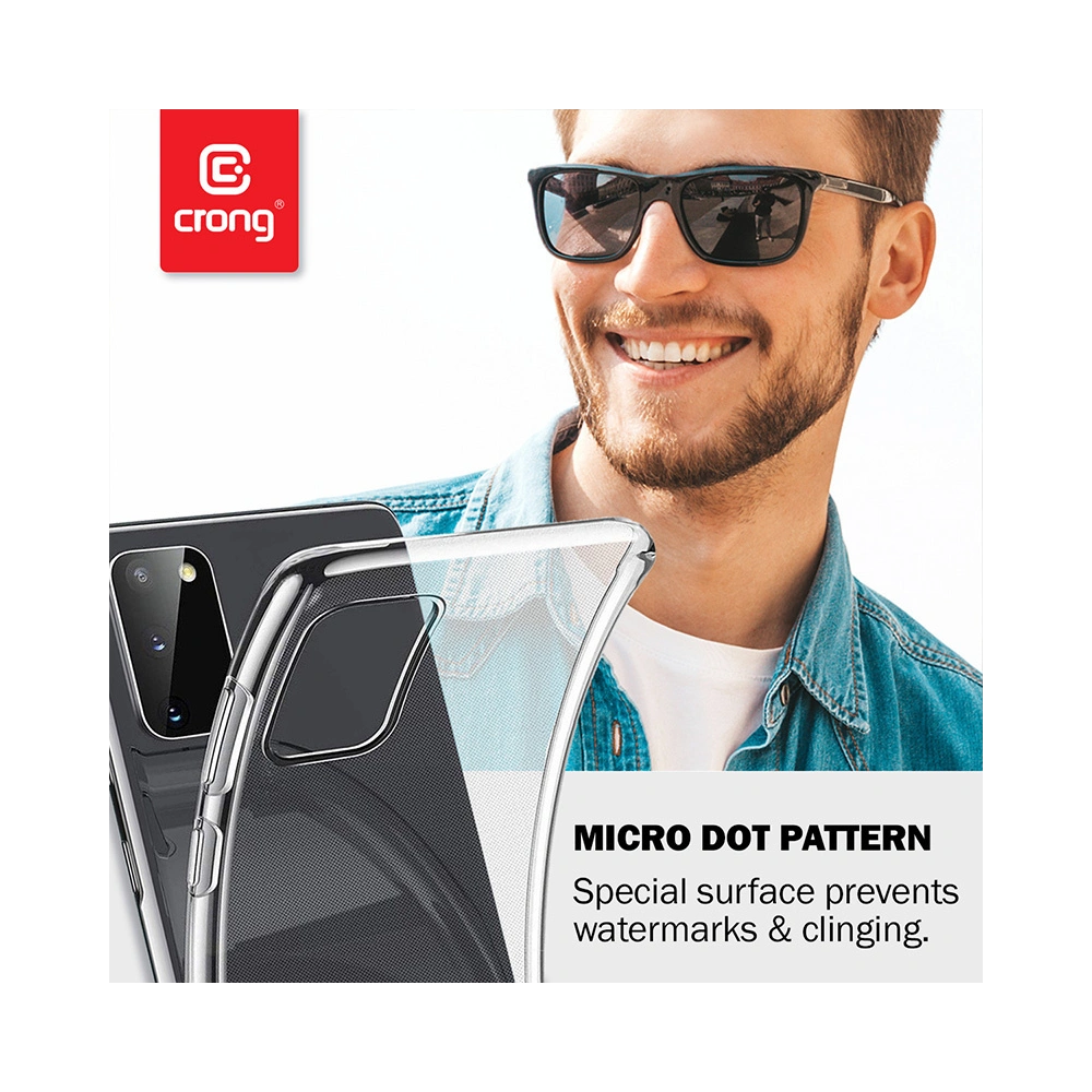 Hurtownia GSM - Etui Crong Crystal Slim Cover Samsung Galaxy M31 (transparent) - CRG261 - {ean13} - Hurt