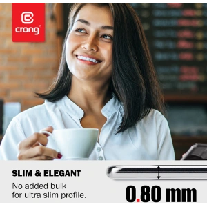 Hurtownia GSM - Etui Crong Crystal Slim Cover Samsung Galaxy M31 (průhledný) - CRG261 - {ean13} - Hurt