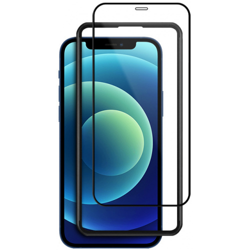 Hurtownia Crong - 5907731986977 - CRG263 - Szkło hartowane Crong Anti-Bacterial 3D Armour Glass Apple iPhone 12 mini + ramka instalacyjna - B2B homescreen