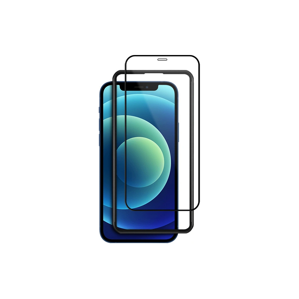 Hurtownia GSM - Gehärtetes Glas Crong Anti-Bakteriell 3D Rüstungs Glas Apple iPhone 12 mini + Installationsrahmen - CRG263 - {ean13} - Hurt