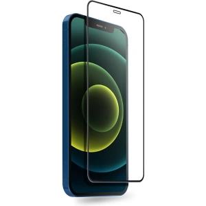 Hurtownia GSM - Gehärtetes Glas Crong Anti-Bakteriell 3D Rüstungs Glas Apple iPhone 12 mini + Installationsrahmen - CRG263 - {ean13} - Hurt