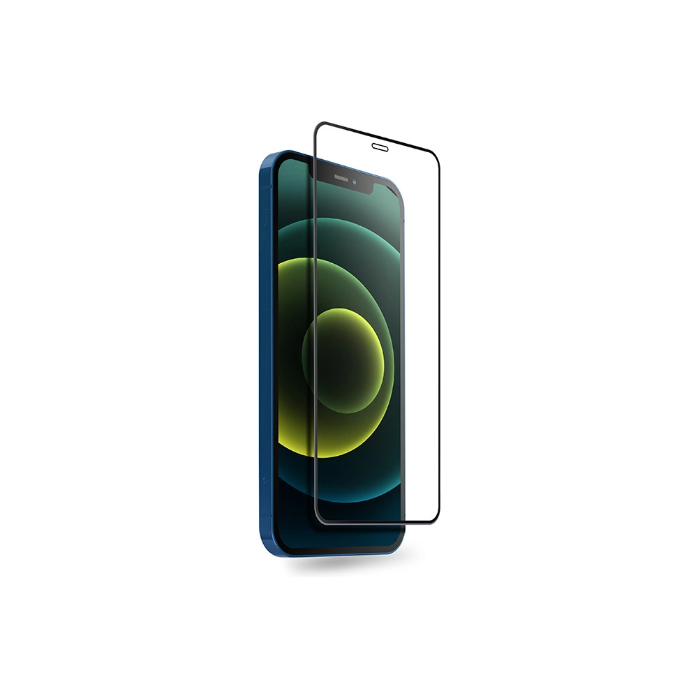 Hurtownia GSM - Gehärtetes Glas Crong Anti-Bakteriell 3D Rüstungs Glas Apple iPhone 12 mini + Installationsrahmen - CRG263 - {ean13} - Hurt