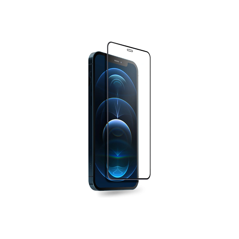 Wholesale Crong Anti-Bacterial 3D Armour Glass Apple iPhone 12/12 Pro + installation frame - CRG264 - {ean13} - Hurt