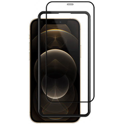 Hurtownia Crong - 5907731986991 - CRG265 - Szkło hartowane Crong Anti-Bacterial 3D Armour Glass Apple iPhone 12 Pro Max + ramka instalacyjna - B2B homescreen