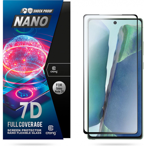 Crong Distributor - 5907731987028 - CRG266 - Crong 7D Nano Flexible Glass Samsung Galaxy Note 20 - B2B homescreen