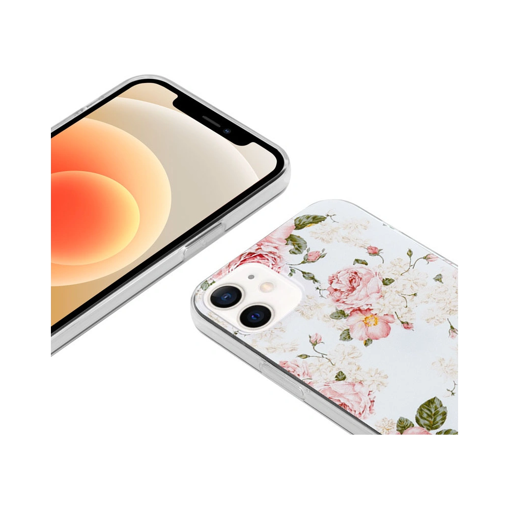Hurtownia GSM - Case Crong Flower Case Apple iPhone 12 mini (Muster 02) - CRG270 - {ean13} - Hurt