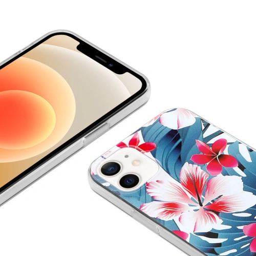 Etui Crong Flower Case Apple iPhone 12 mini (wzór 03)