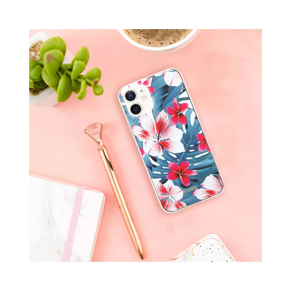 Hurtownia GSM - Etui Crong Flower Case Apple iPhone 12/12 Pro (minta 03) - CRG274 - {ean13} - Hurt