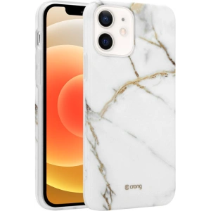 Hurtownia GSM - Case Crong Marble Case Apple iPhone 12 mini (weiß) - CRG275 - {ean13} - Hurt