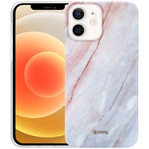 Wholesale Crong Marble Case Apple iPhone 12 mini (pink) - CRG276 - {ean13} - Hurt