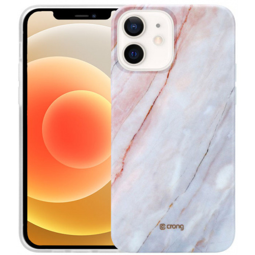 Hurtownia Crong - 5907731986724 - CRG276 - Etui Crong Marble Case Apple iPhone 12 mini (różowy) - B2B homescreen