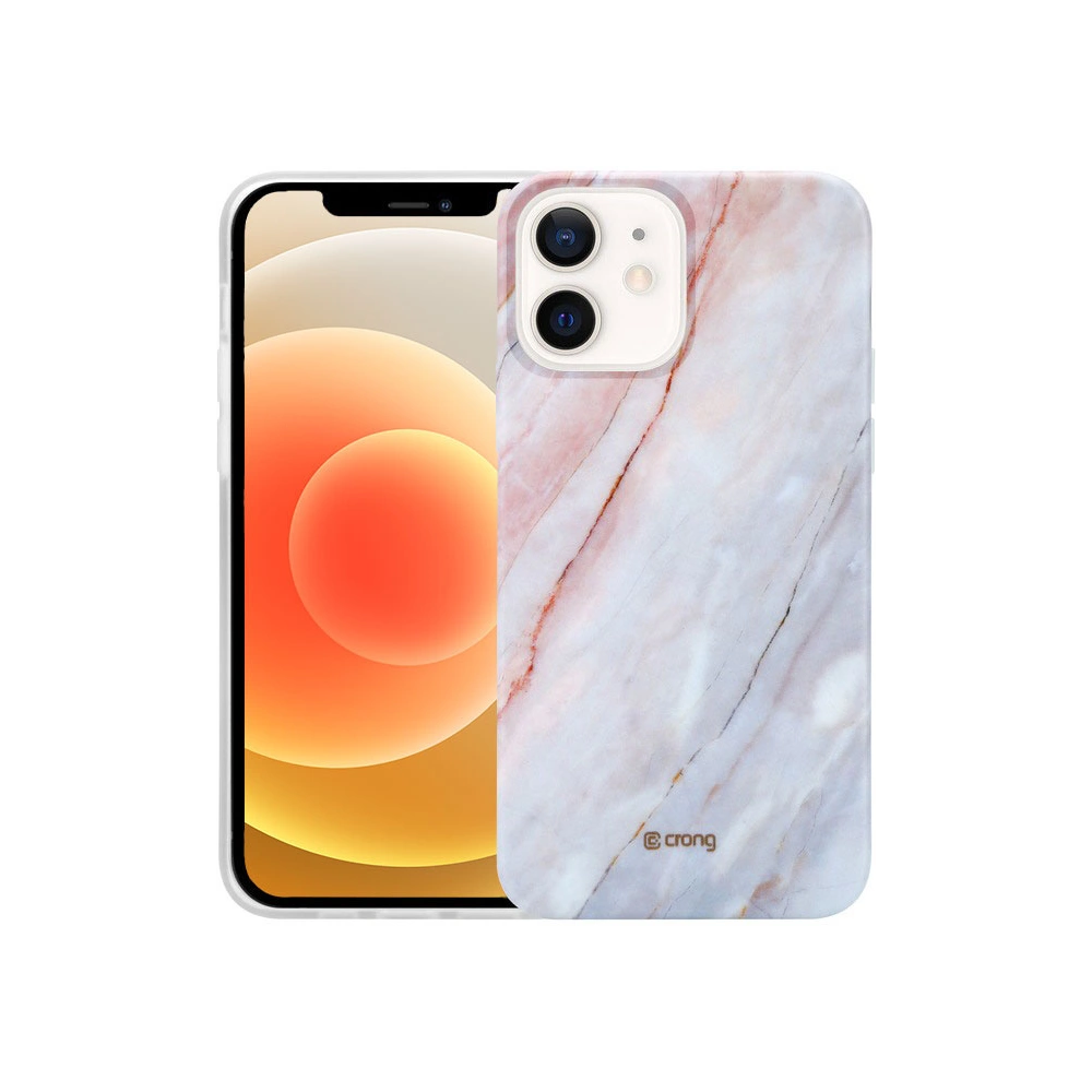 Hurtownia GSM - Case Crong Marble Case Apple iPhone 12 mini (rosa) - CRG276 - {ean13} - Hurt