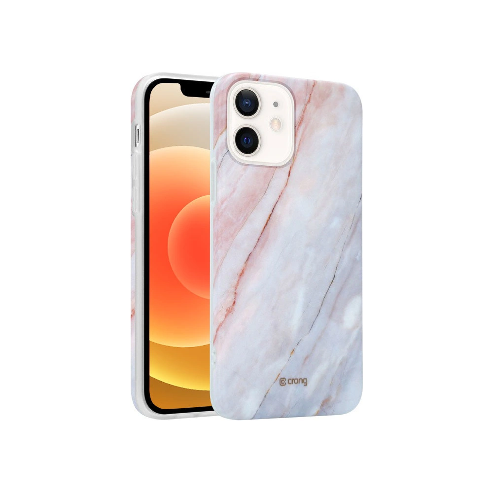 Hurtownia GSM - Case Crong Marble Case Apple iPhone 12 mini (rosa) - CRG276 - {ean13} - Hurt