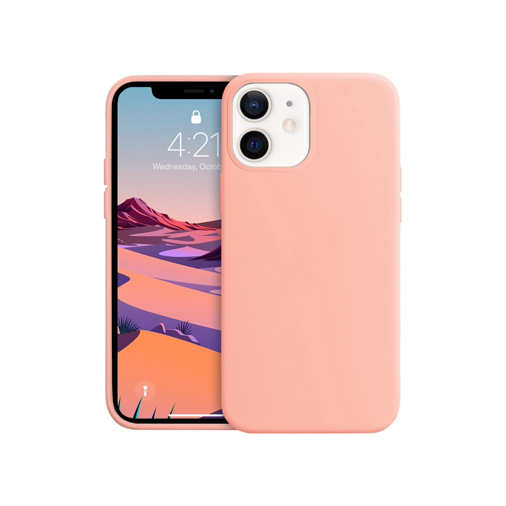 Hurtownia GSM - Etui Crong Color Cover Apple iPhone 12 mini (roz piaskă) - CRG279 - {ean13} - Hurt