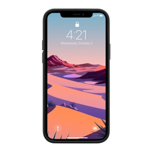 Case Crong Color Cover Apple iPhone 12/12 Pro (schwarz)