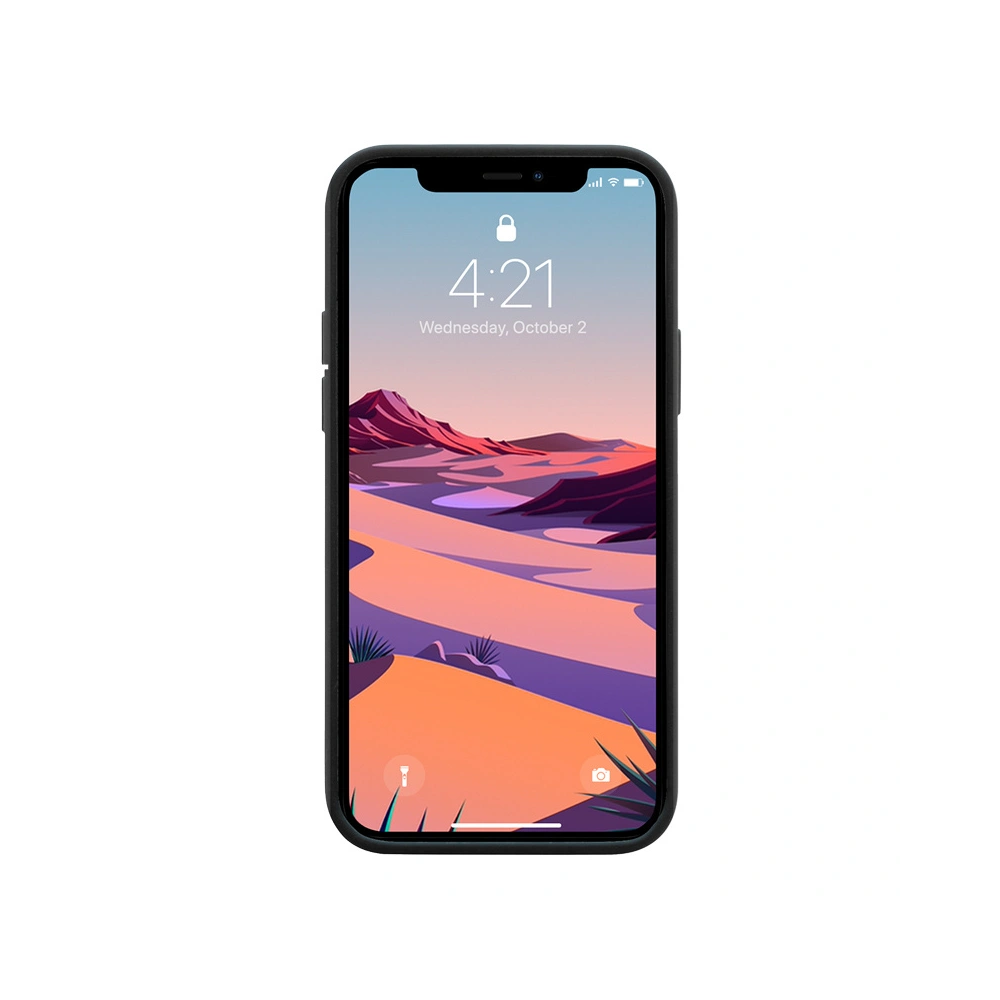 Hurtownia GSM - Etui Crong színű borító Apple iPhone 12/12 Pro (fekete) - CRG280 - {ean13} - Hurt