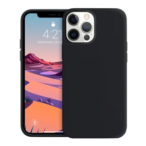 Etui Crong Color Cover Apple iPhone 12/12 Pro (czarny)